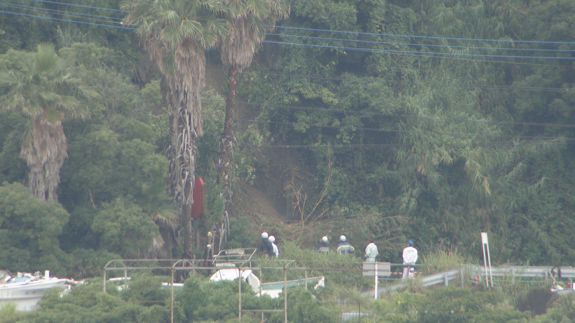 先週から崖崩れ相次ぐ 26日も長崎市で…27日から大雨おそれ