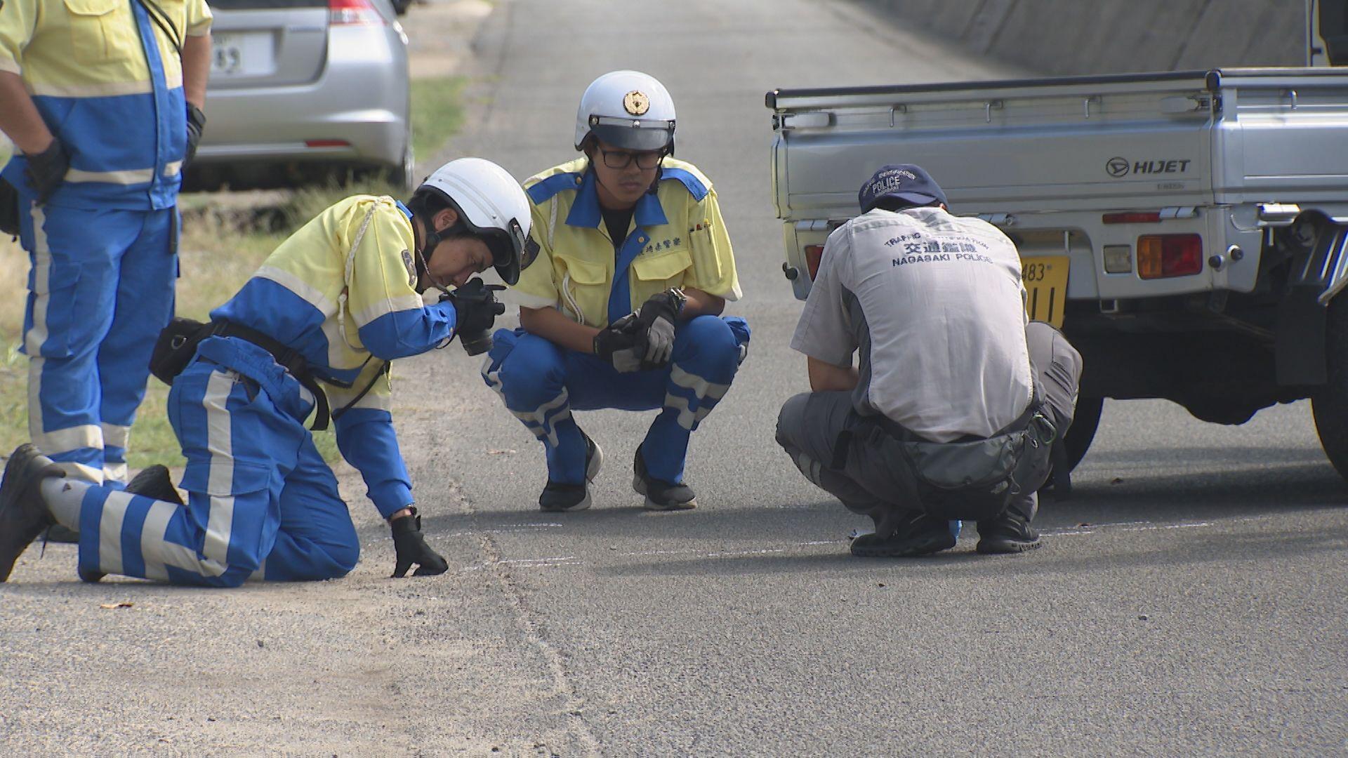 【速報】軽トラックが防波堤に衝突し、７０代男性が意識不明　諫早市