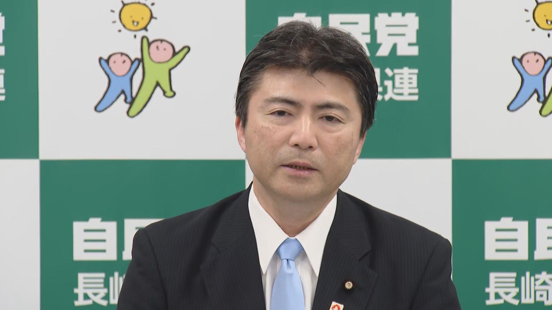 参院選 自民党・古賀友一郎参院議員が出馬会見