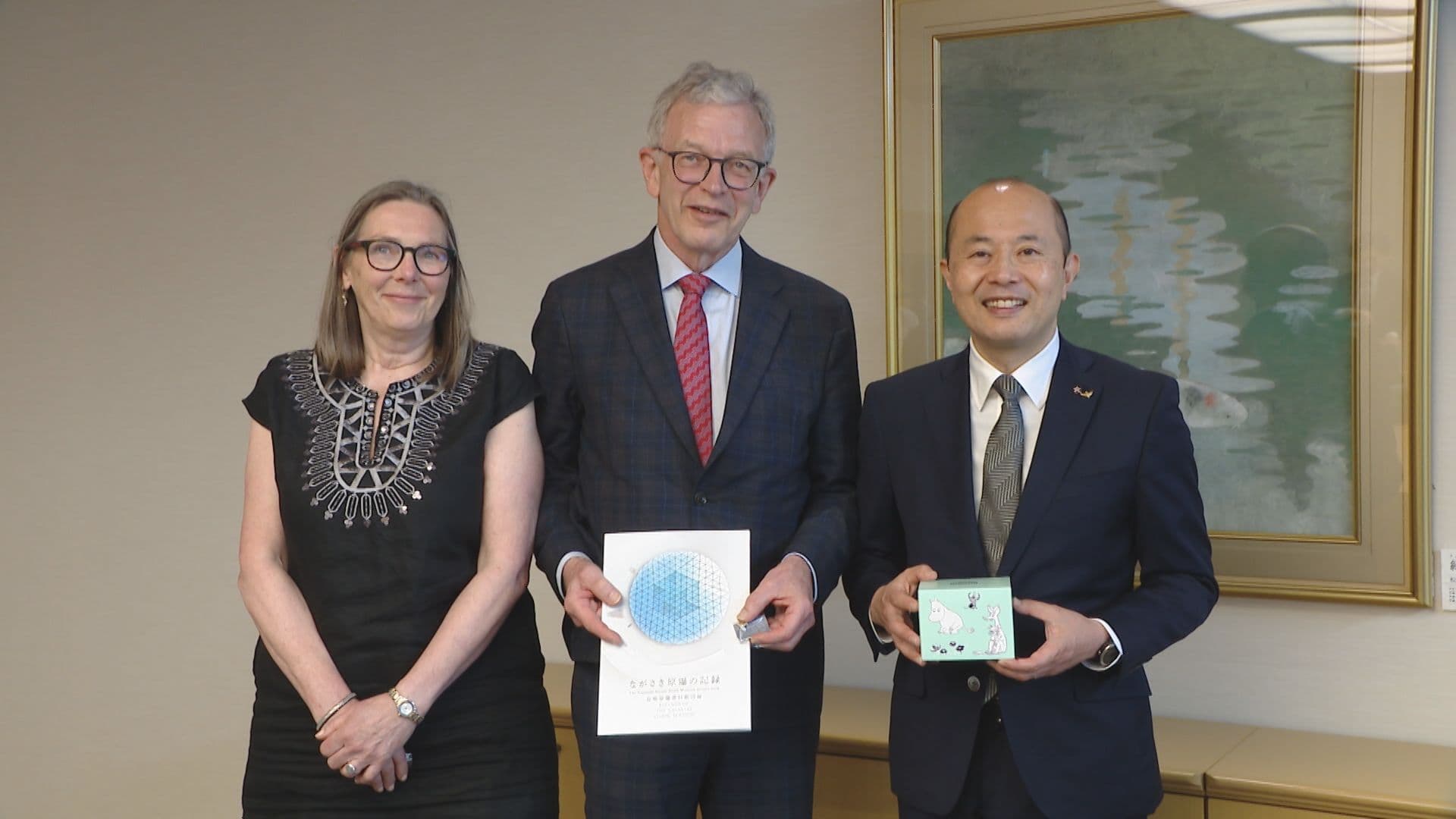 ノルウェーの平和研究機関が長崎市訪問　「核廃絶で日本は特別な役割を果たせる」