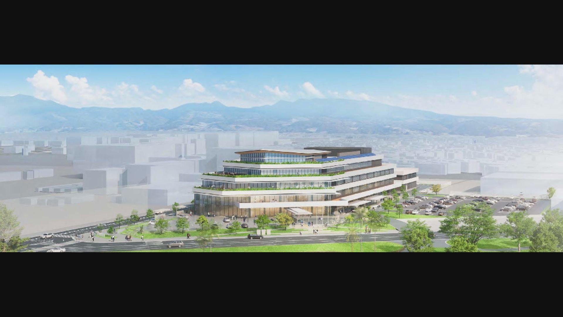 「市民があまり行かない市役所に…」大村市が新庁舎の基本設計案を発表