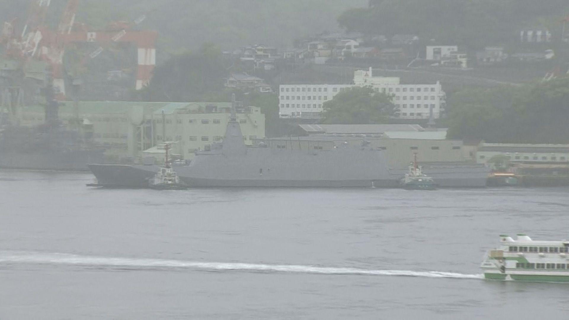 連射能力高いミサイルシステム装備　最新鋭護衛艦「によど」を引き渡し