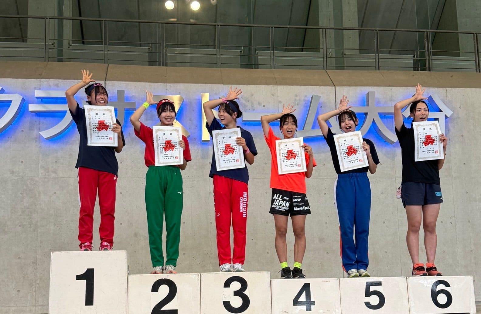 【陸上】女子100mハードルで県記録更新！長崎日大・吉永優衣が北九州地区予選、13秒33で連覇達成