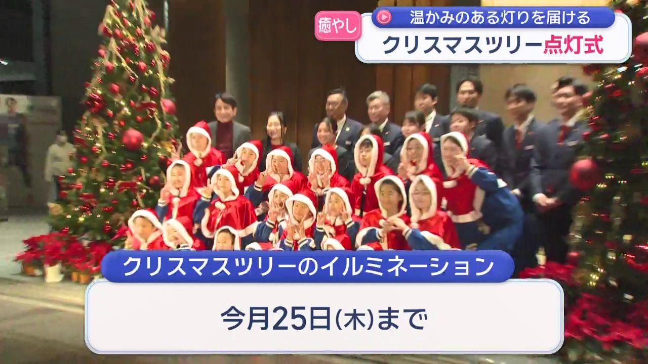 街に温かみのある灯りを届ける　クリスマスツリー点灯式