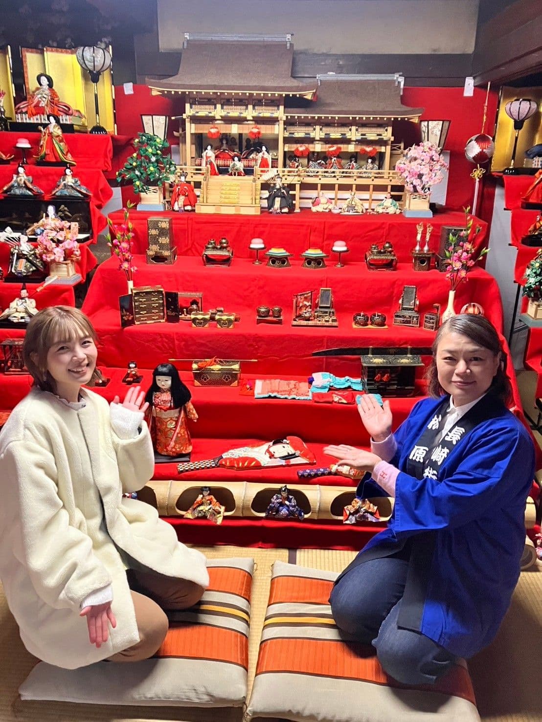 圧巻！700体のひな人形 大村松原宿ひな祭り