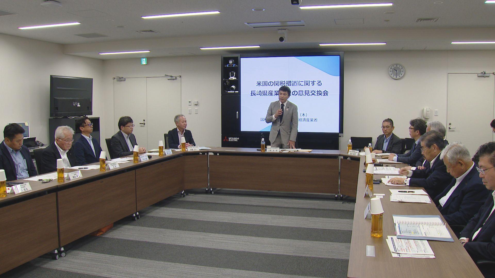 0828古賀副大臣が長崎県に出張