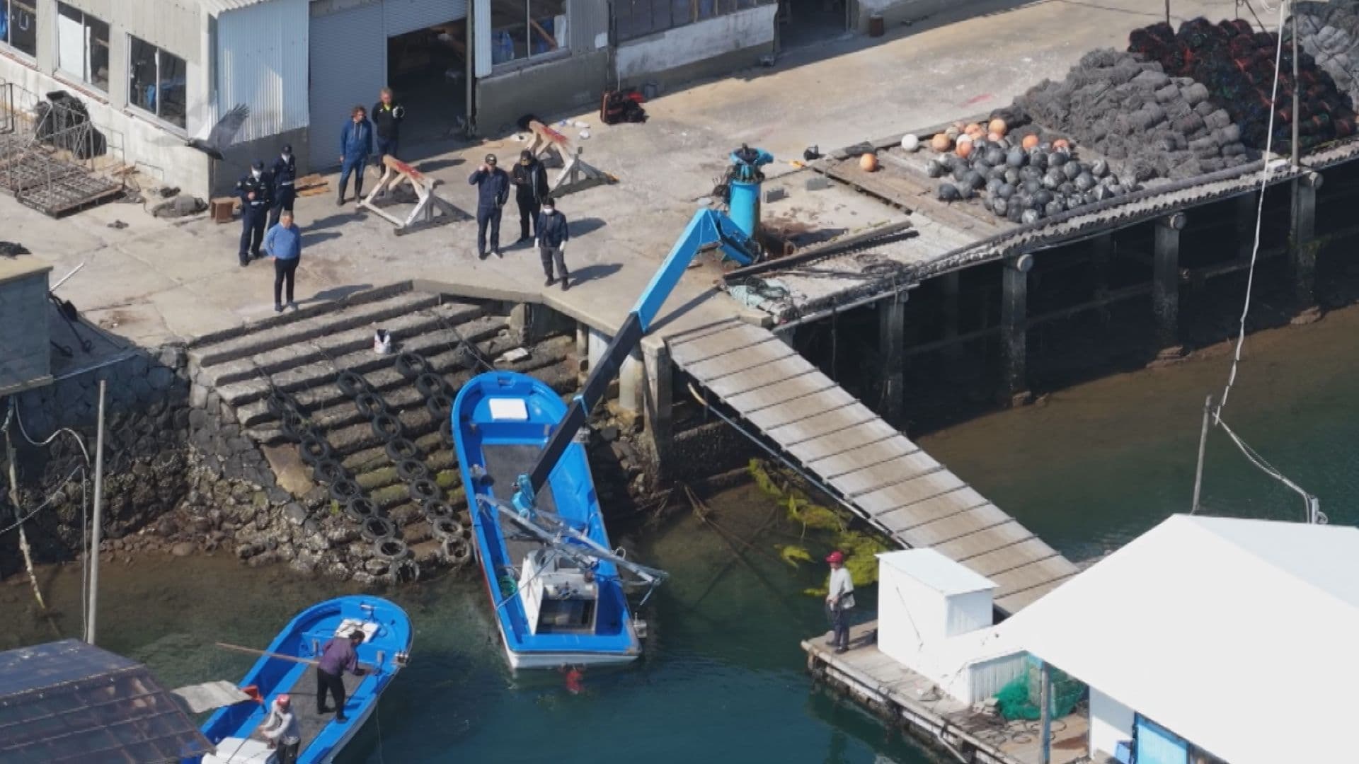 壱岐市の真珠養殖場でクレーンが倒れる　４０代男性が巻き込まれて死亡