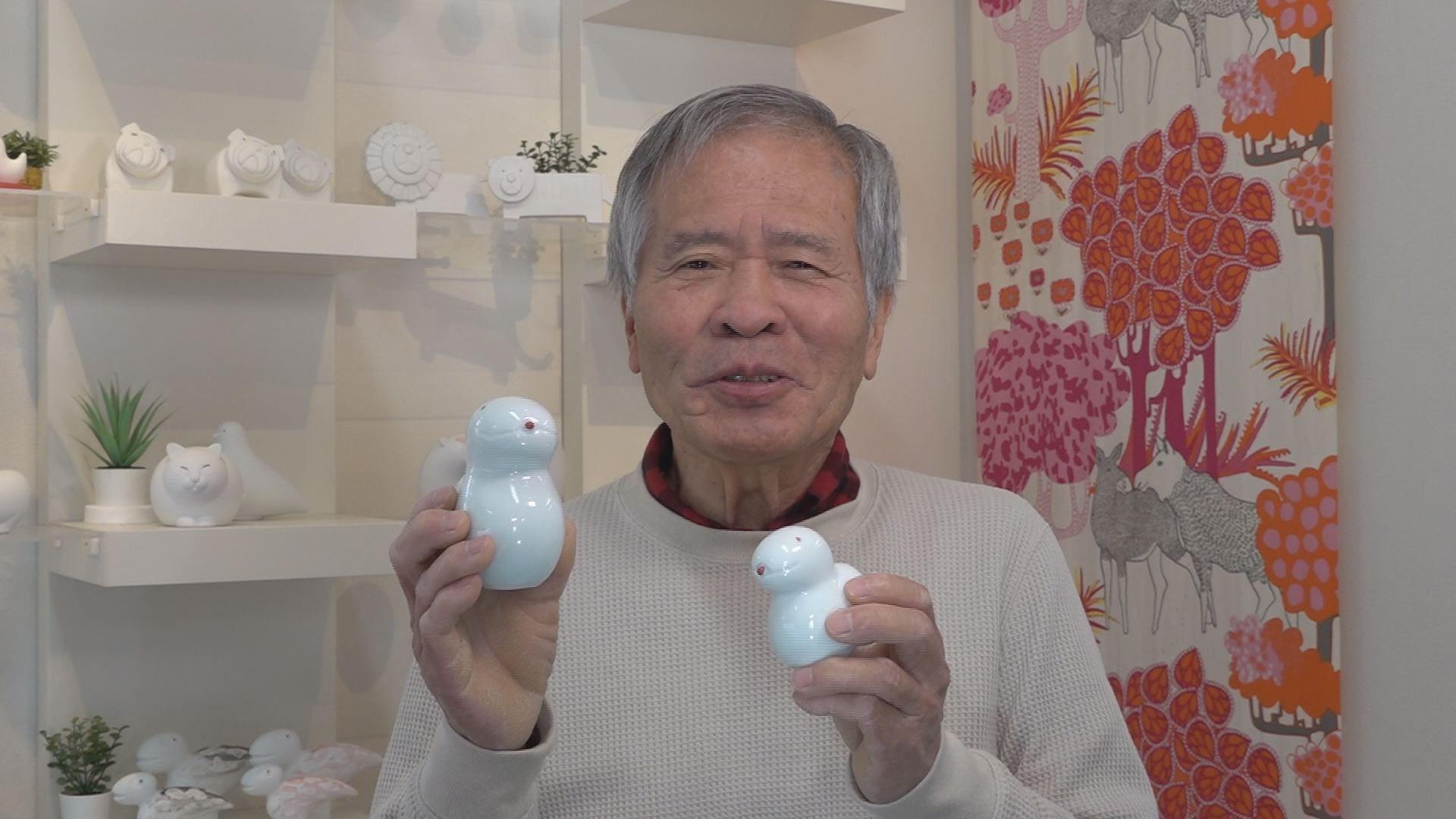 正月に飾る来年の干支「ヘビ」をかたどった置物作りがピーク　波佐見町