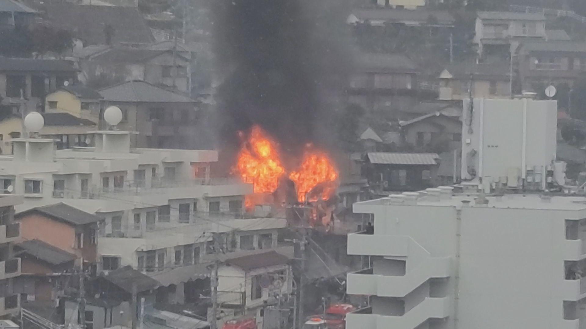 焼け跡から１遺体見つかる…長崎市で住宅全焼 住人の高齢女性と連絡取れず