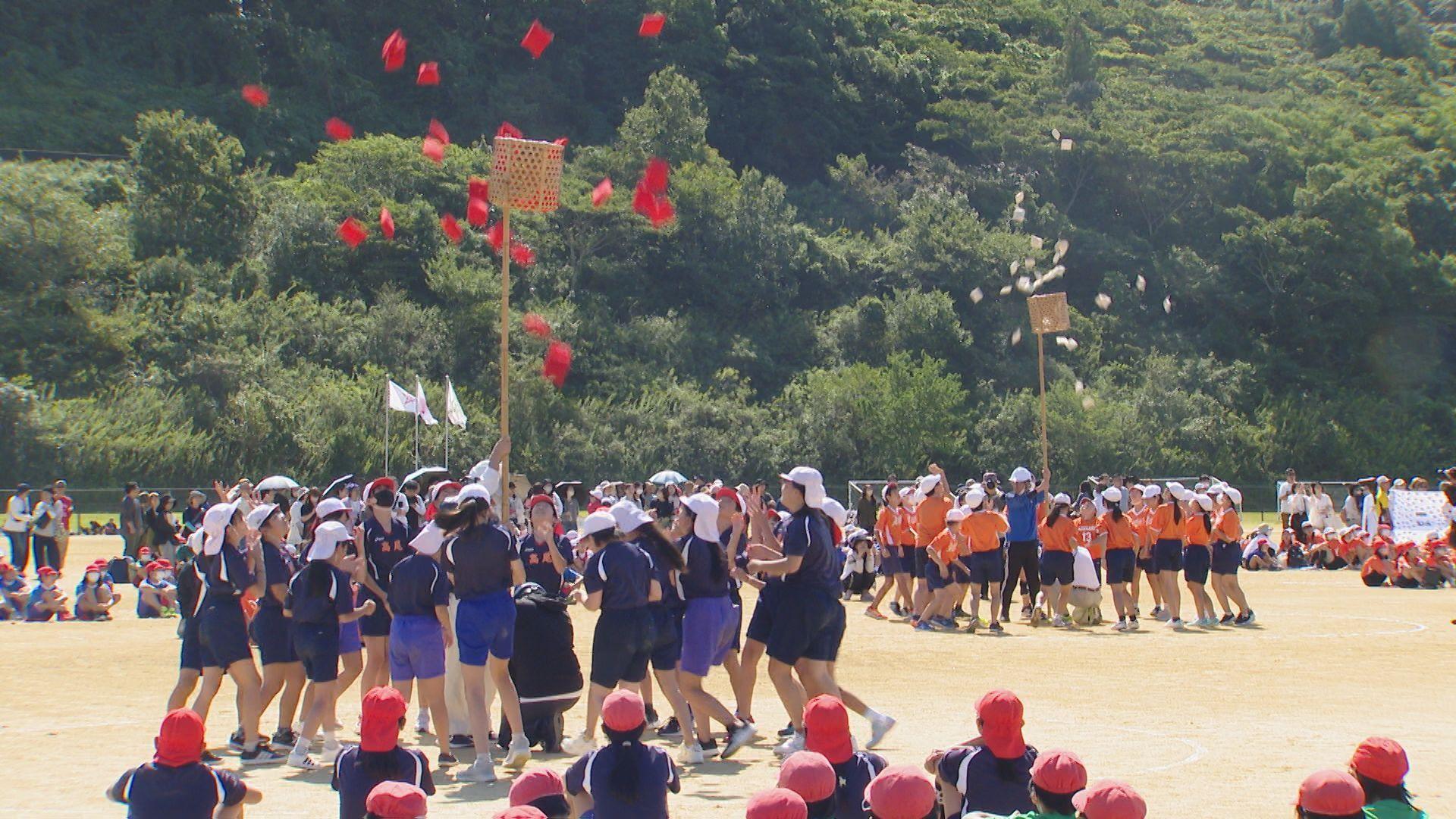 秋空の下「長崎市小大会」約３３００人交流