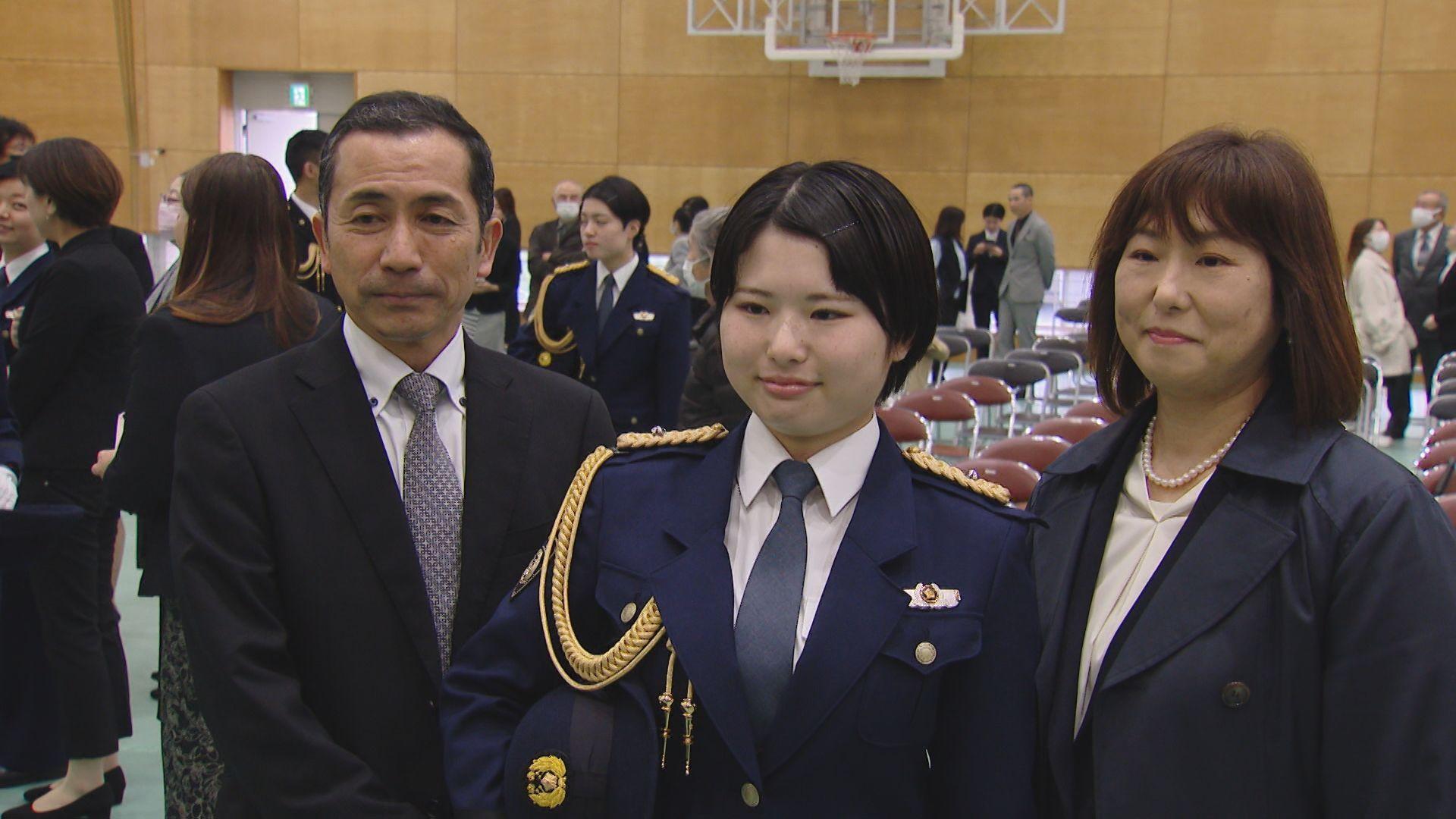 0405県警察学校初任科入校式