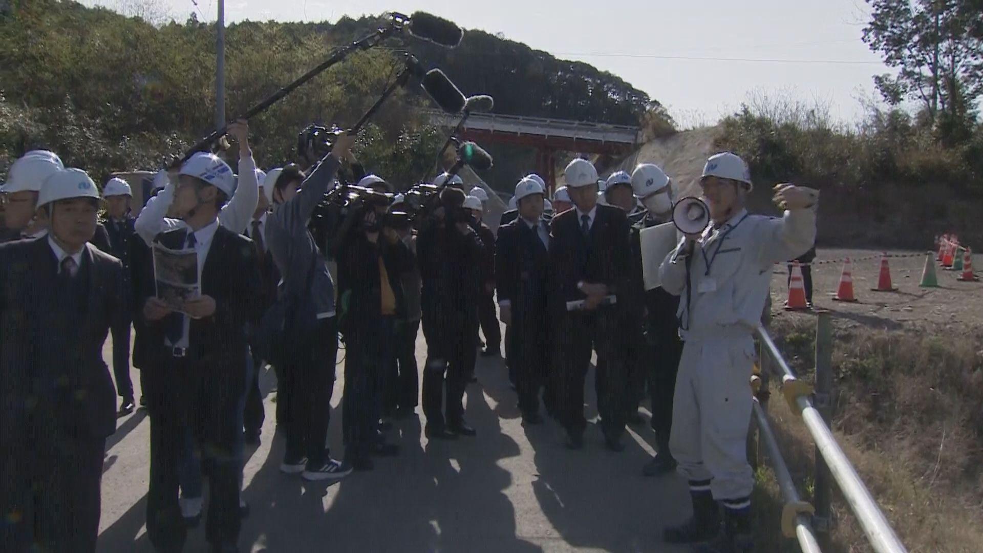 石木ダム推進派県議が市議や町議らと合同で約4年半ぶりの現地訪問