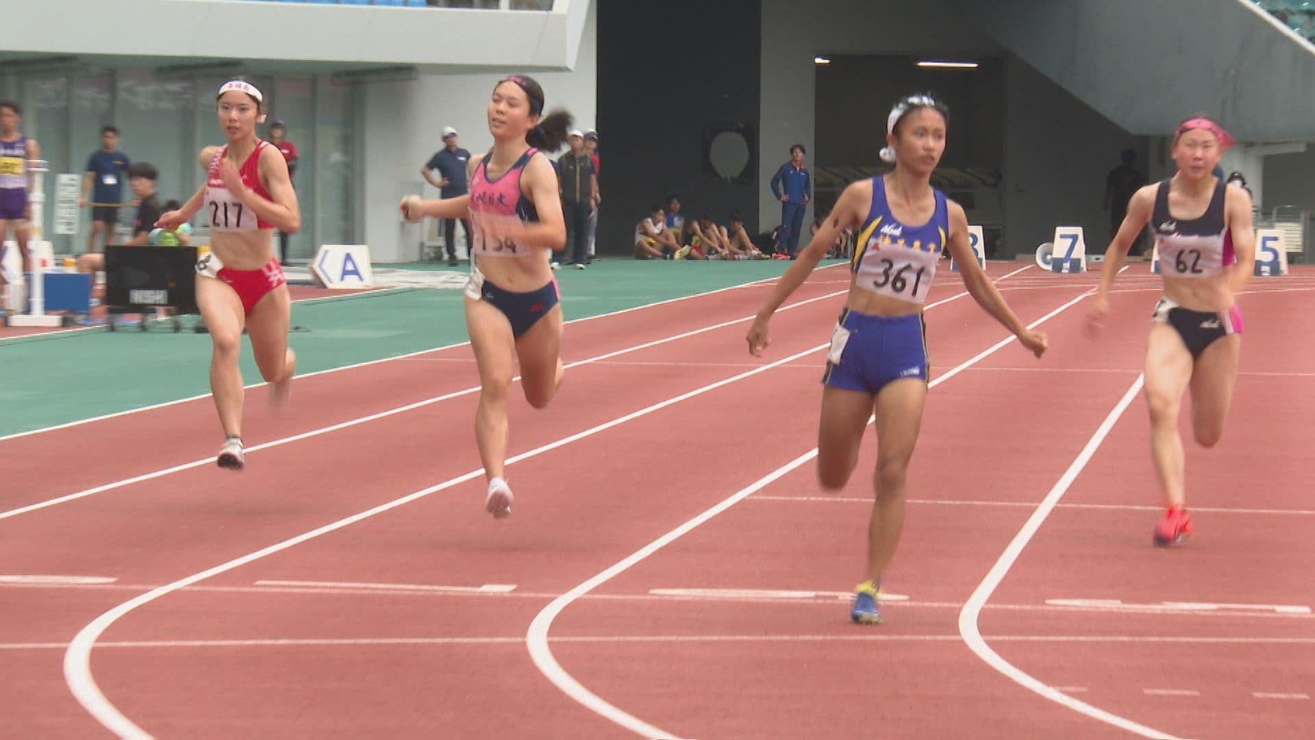 【陸上】女子100m・今季高1全国ランキング1位の北愛莉選手(諫早農業1年)が11秒84の大会新記録でVー県高校新人陸上 