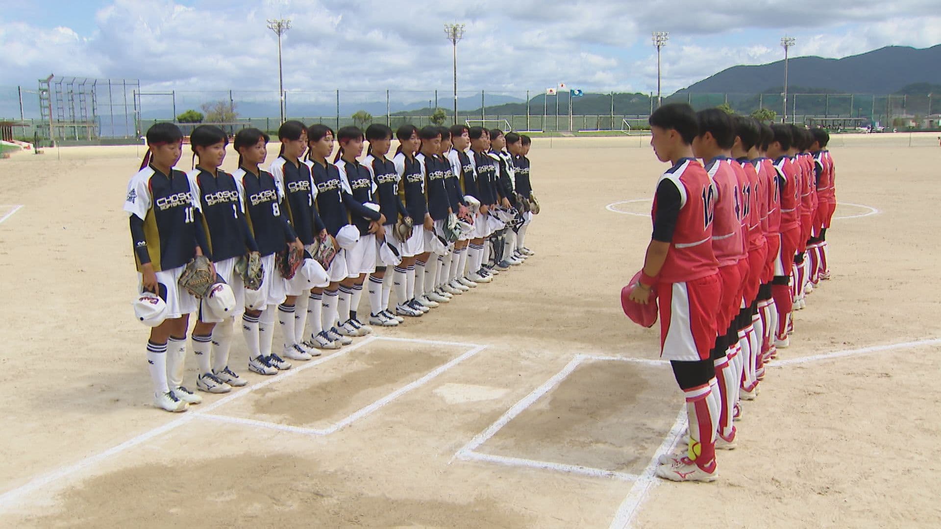 女子決勝挨拶