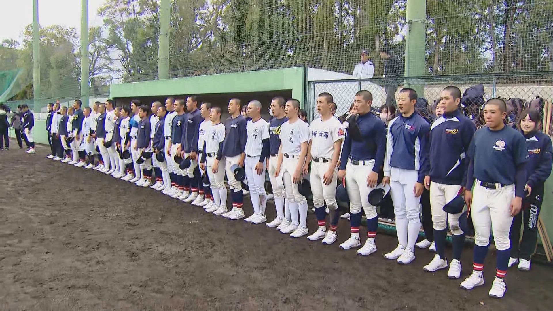 第９８回選抜高校野球開会式＆長崎西の前日練習