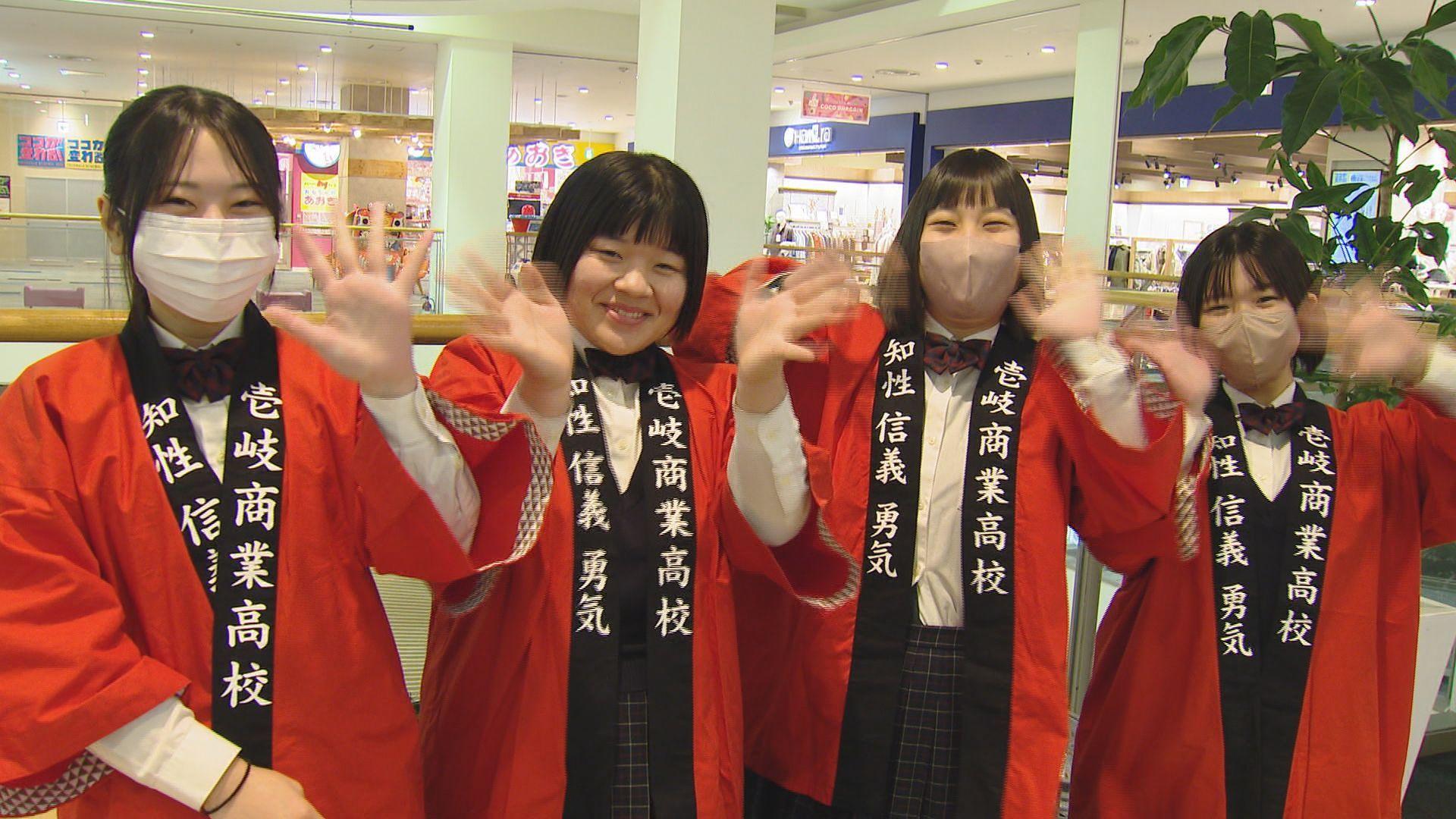 壱岐商業高校生徒が企画・発案！ココウォークで「壱岐物産展」