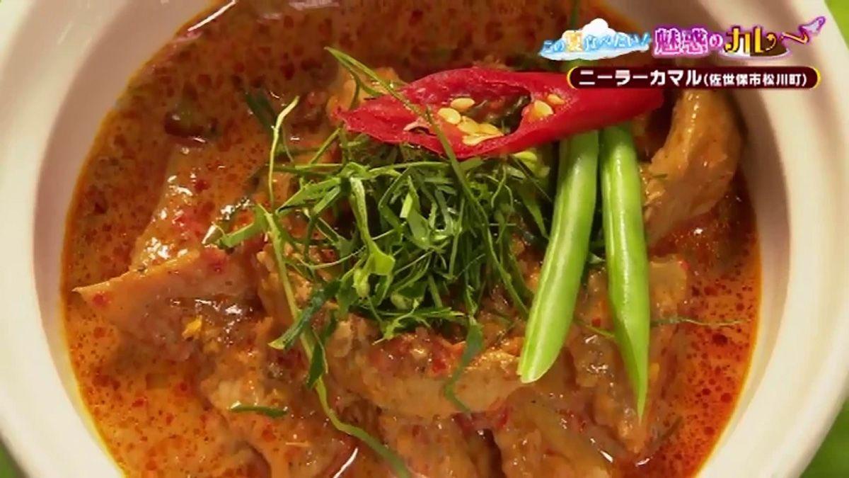 本格タイ料理店の激辛カレー！ 佐世保市「ニーラーカマル」