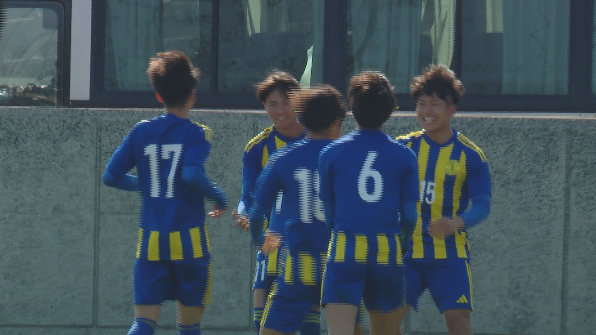 先制点後コーナーにて