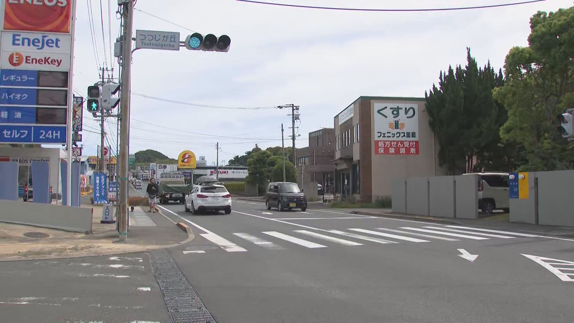 横断歩道付近で車にはねられ高齢男性が死亡 長崎市中里町