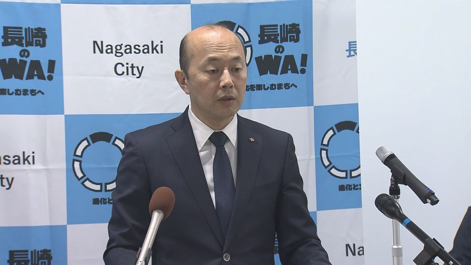 鈴木長崎市長 知事選支持について「コメント差し控える」市長会も推薦なし