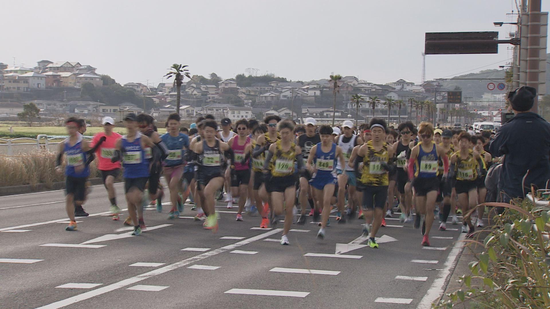 【長崎】走り初め！新春恒例”小柳賞佐世保シティロードレース大会”で約1600人快走