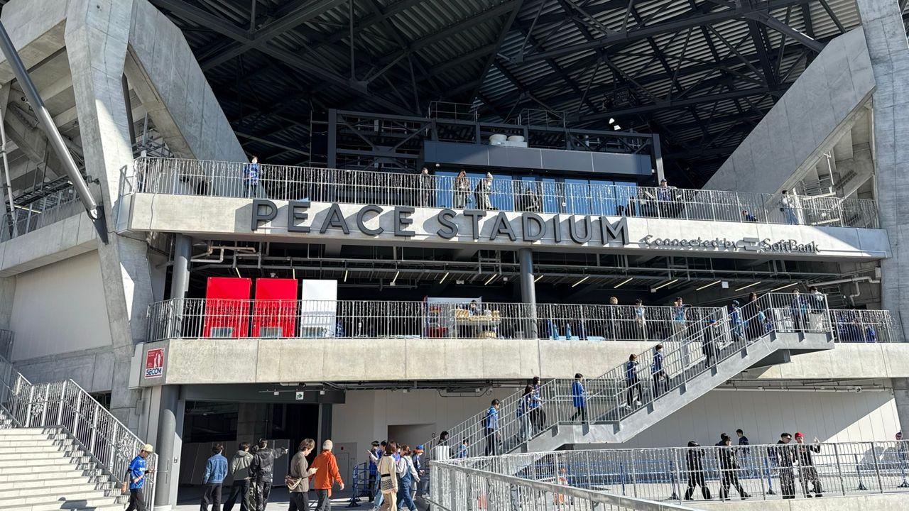 【試合経過】V長崎、後半20分 マテウス・ジェズスの得点で1点リード　２－１に　第37節首位・水戸との大一番