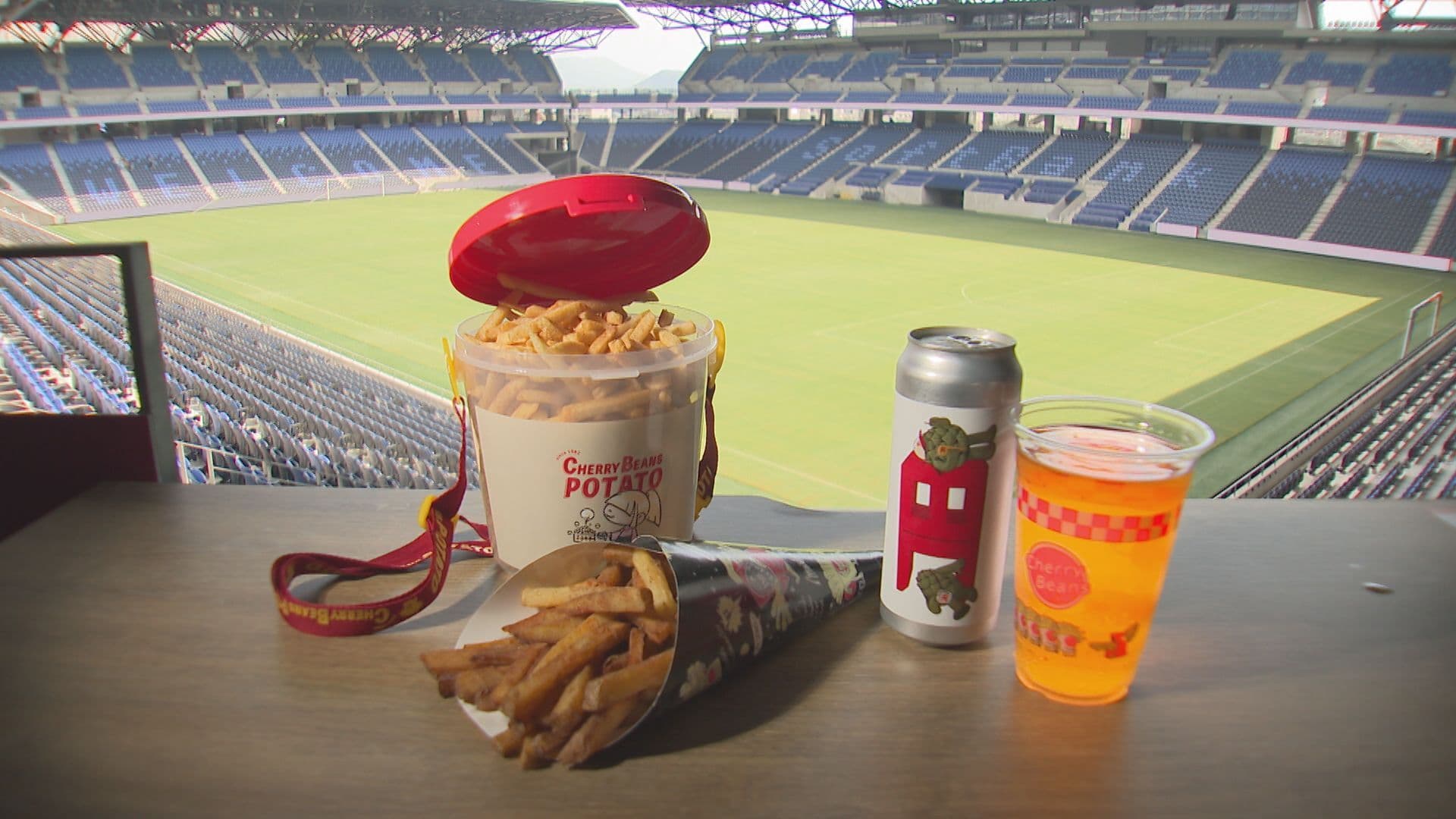 県内初出店！J1開幕前にスタジアムシティに人気フライドポテト専門店が６日オープン