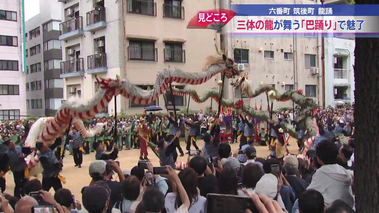 あす開幕！長崎くんちの見どころ 六番町・筑後町「龍踊」