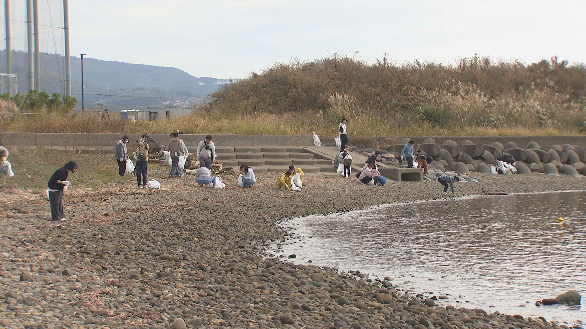 「ごみを削減していくことが重要」大村湾流域の５市５町が合同でごみ拾いイベント