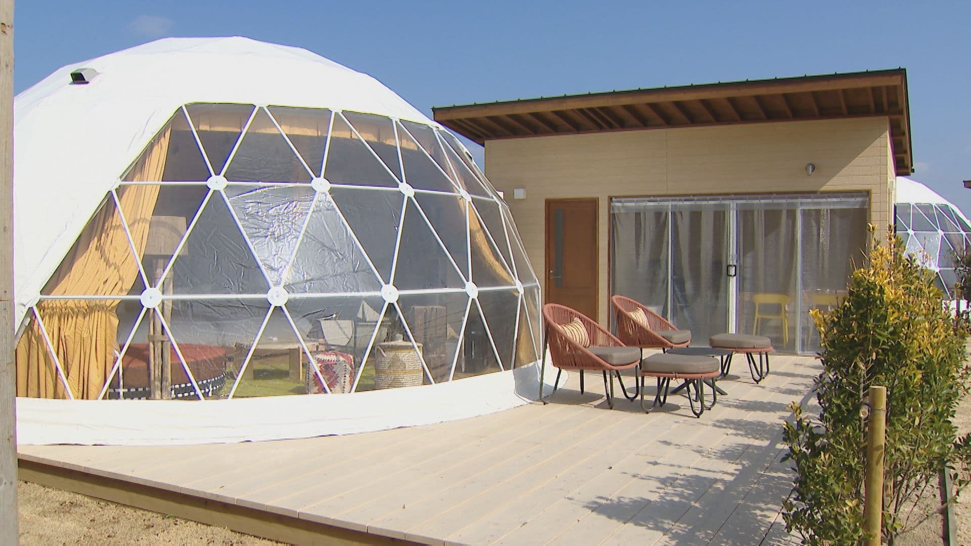 長崎市伊王島に国内最大級グランピング施設 21日開業へ