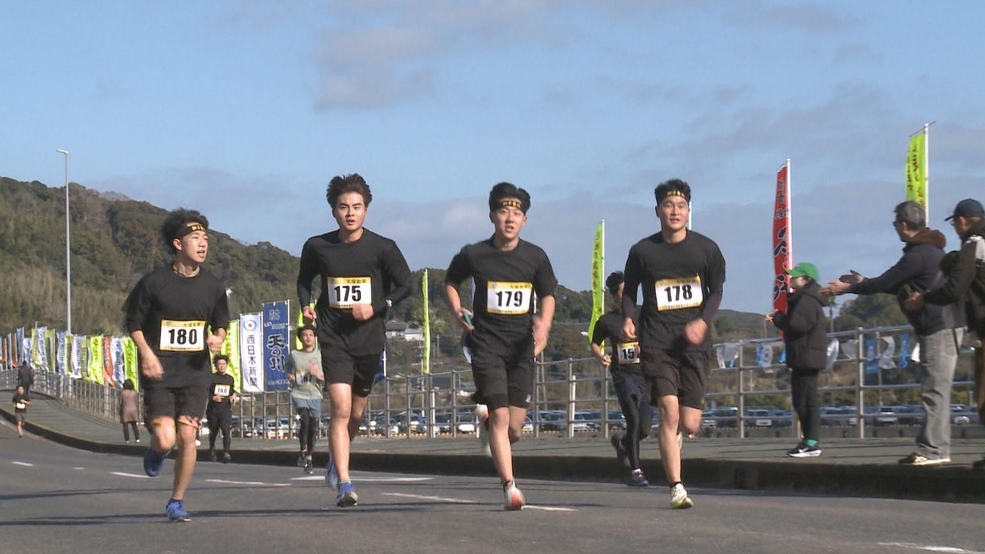 新春の壱岐を駆け抜ける”壱岐の島新春マラソン大会”約1300人が快走