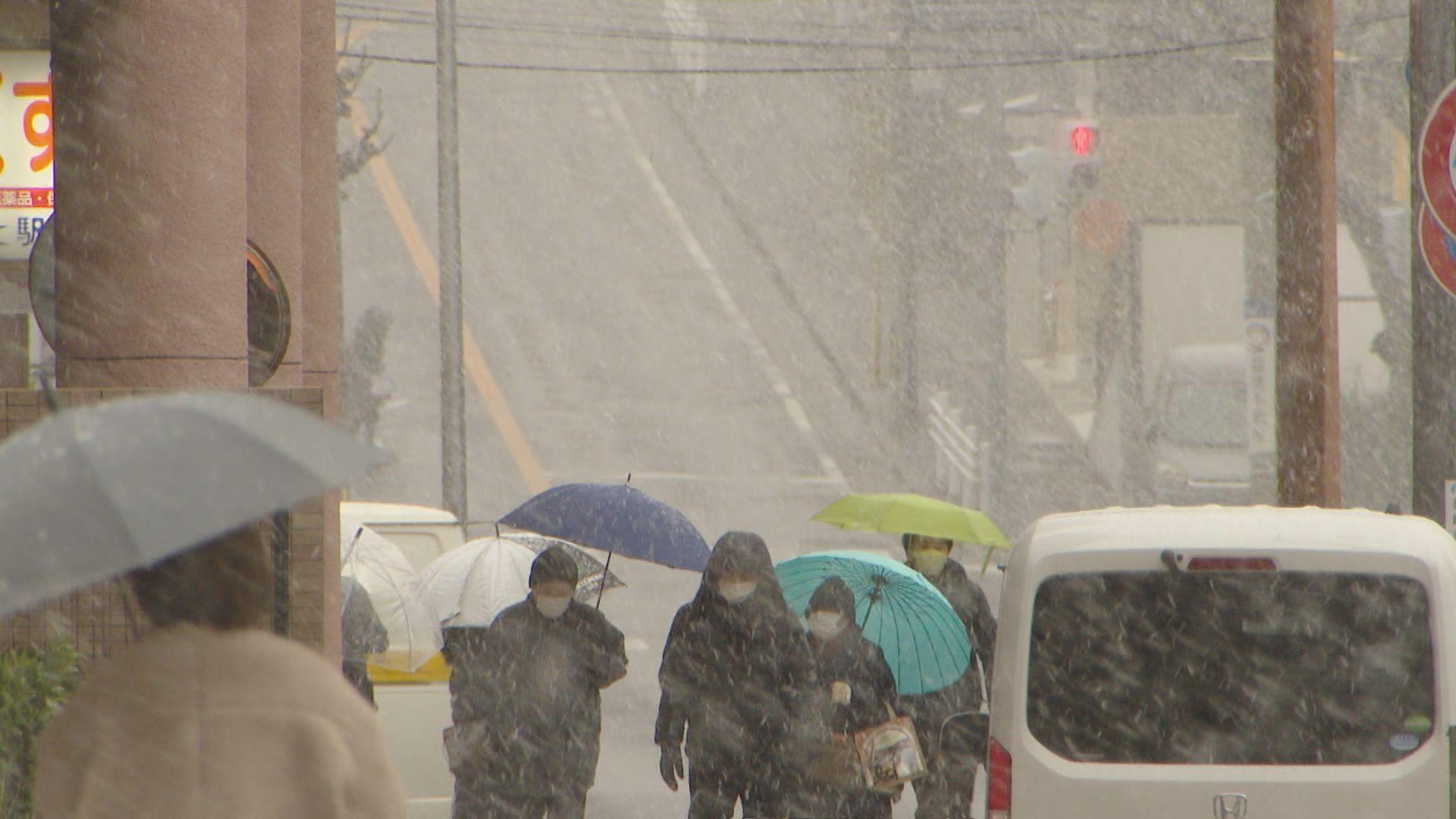 【長崎】大雪のピーク過ぎる　路面凍結に注意