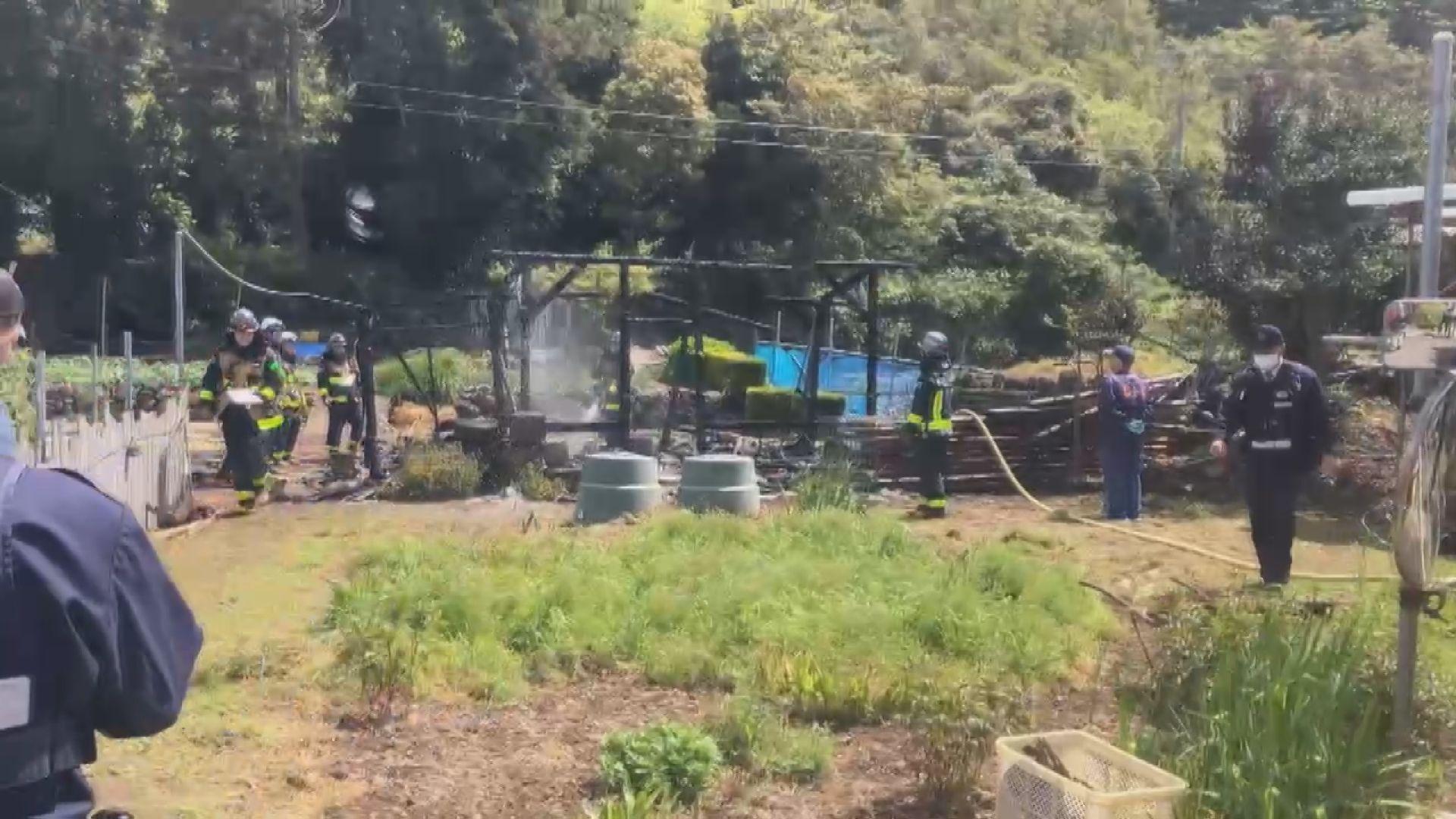 西海市で納屋が焼ける火事　けが人なし