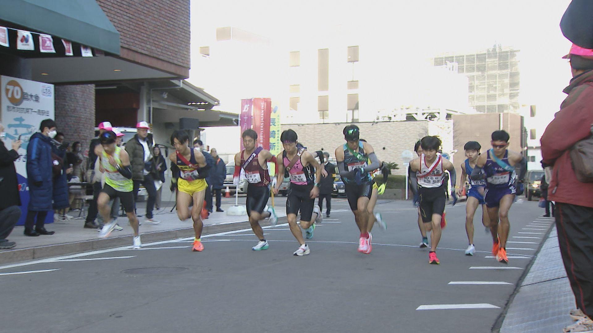 最後の県下一周駅伝　最多出場の父と息子が長年の夢実現へ　郷土の誇り胸に約４００人出場