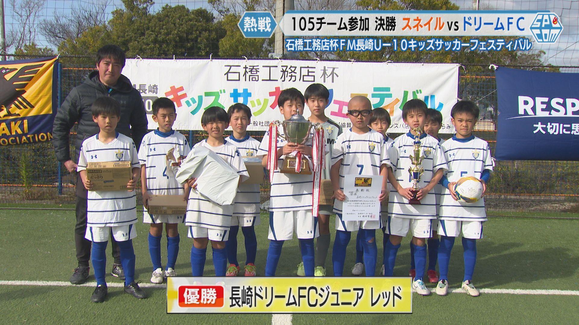 【小学生サッカー】１０５チーム参加の石橋工務店杯　小学4年生以下が熱戦展開　頂点に立ったのは…？