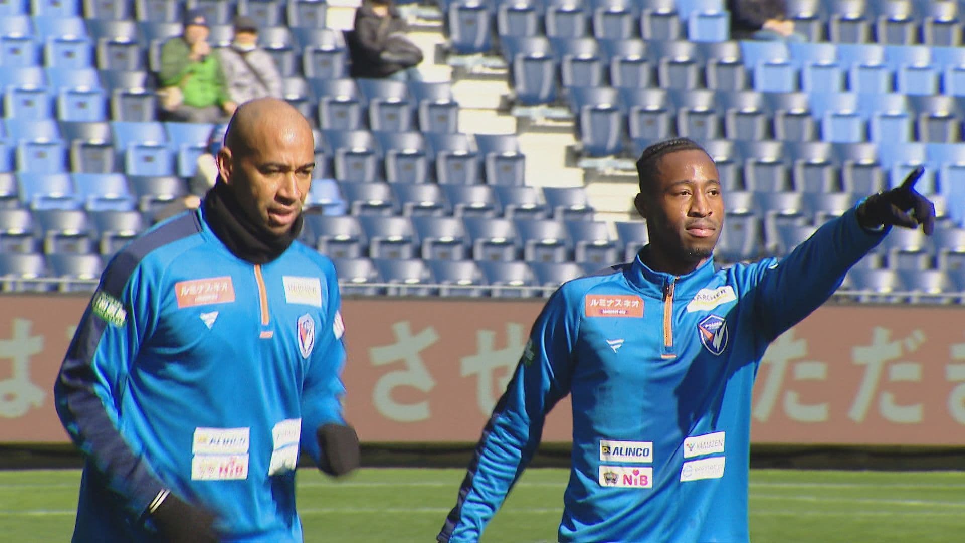 明治安田J１百年構想リーグ開幕目前！V・ファーレン長崎が熱戦の舞台ピーススタジアムで公開練習