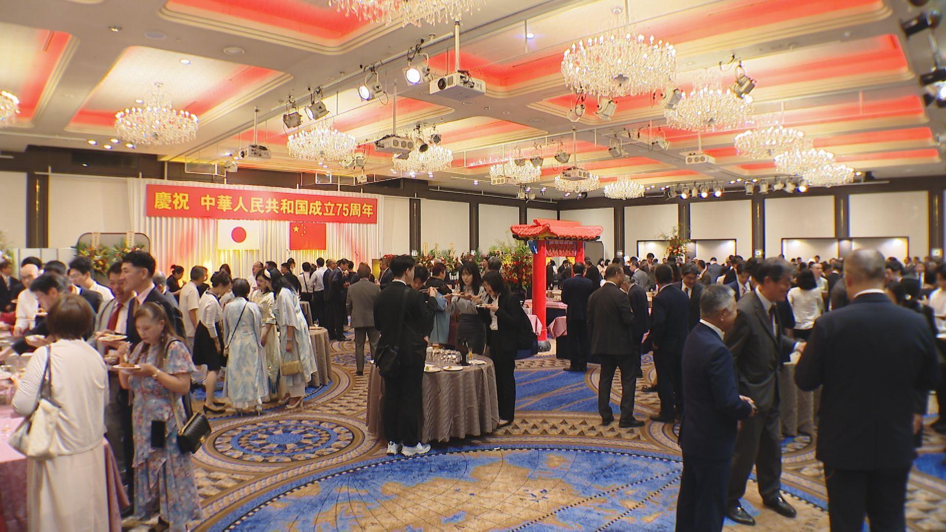 中国の建国７５周年祝う式典　長崎市で開催