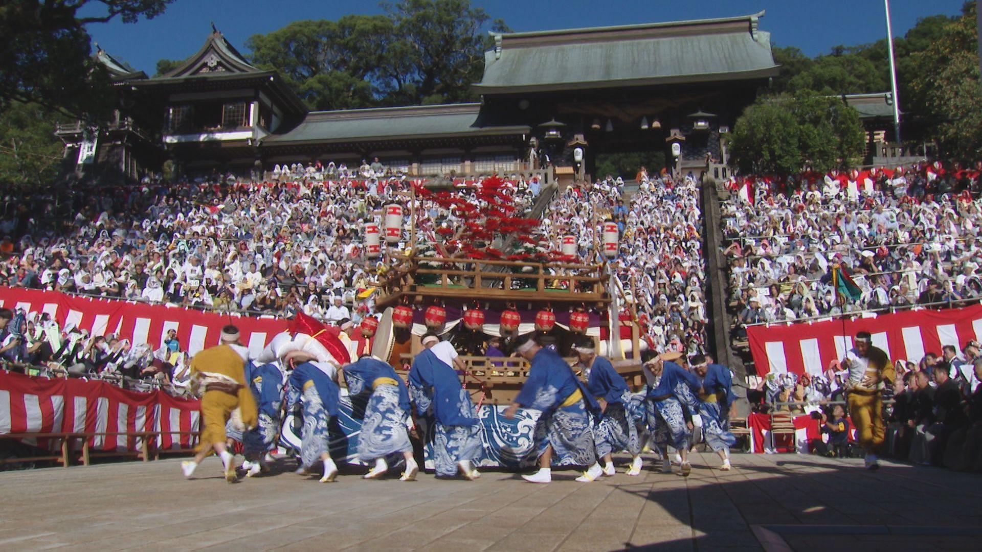 【長崎くんち】最後の奉納踊りに全力　「明日、くんち無いんだなと思ったら寂しくなります」