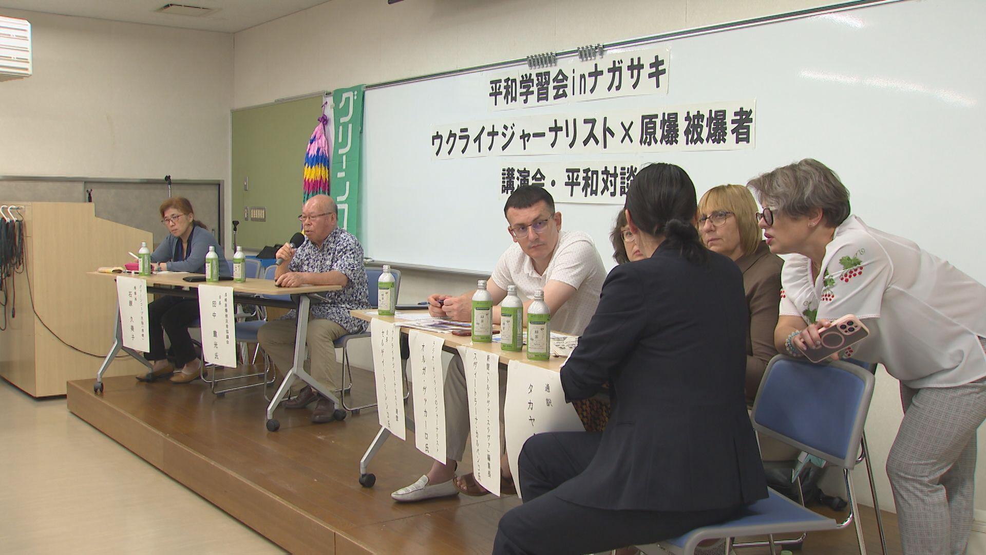 ｢とにかく自由が欲しい｣ウクライナ人ジャーナリストが平和について講話
