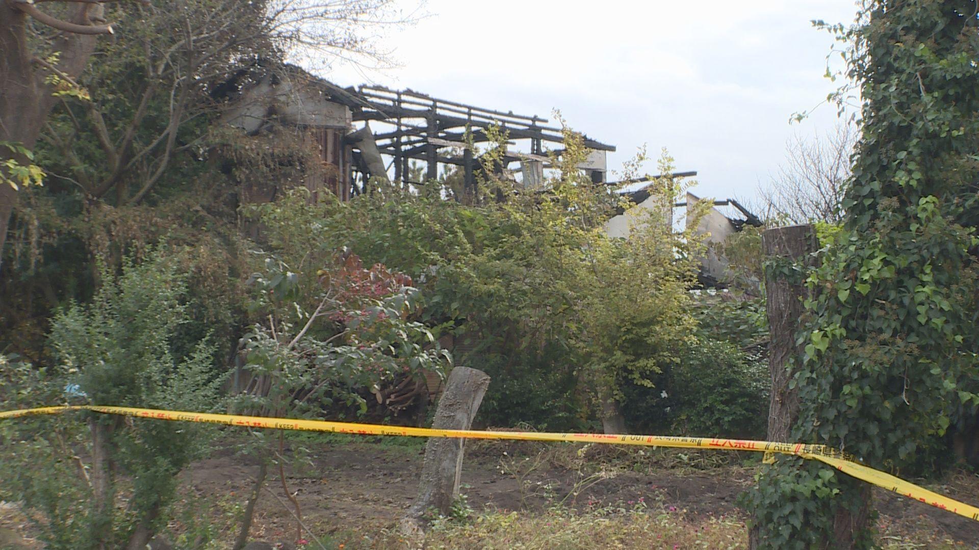 午前2時半ごろ南島原市で住宅全焼　50代男性と連絡取れず