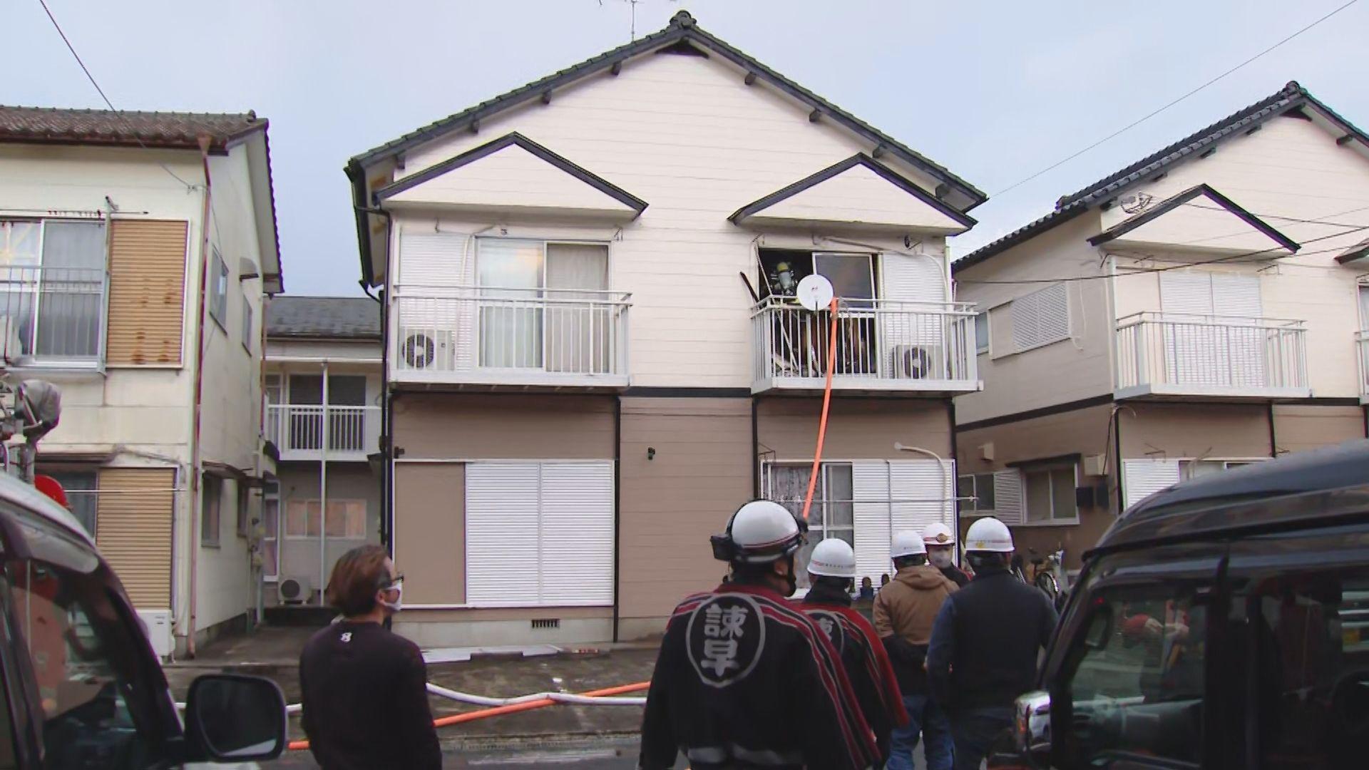 「炎と煙が出ている」諫早市幸町のアパートで火災　けが人なし
