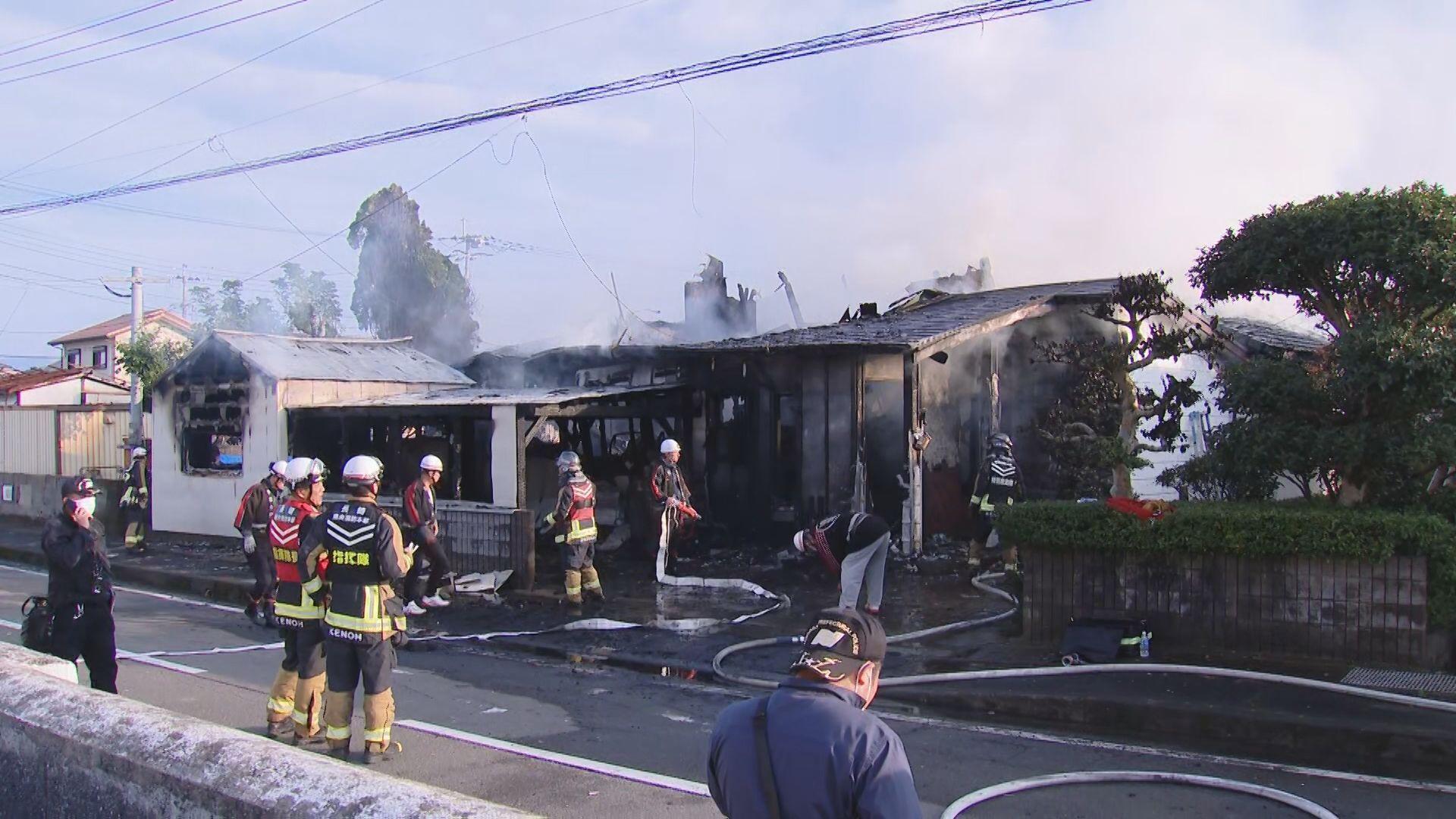 諫早市川内町で火災　焼け跡から１遺体発見