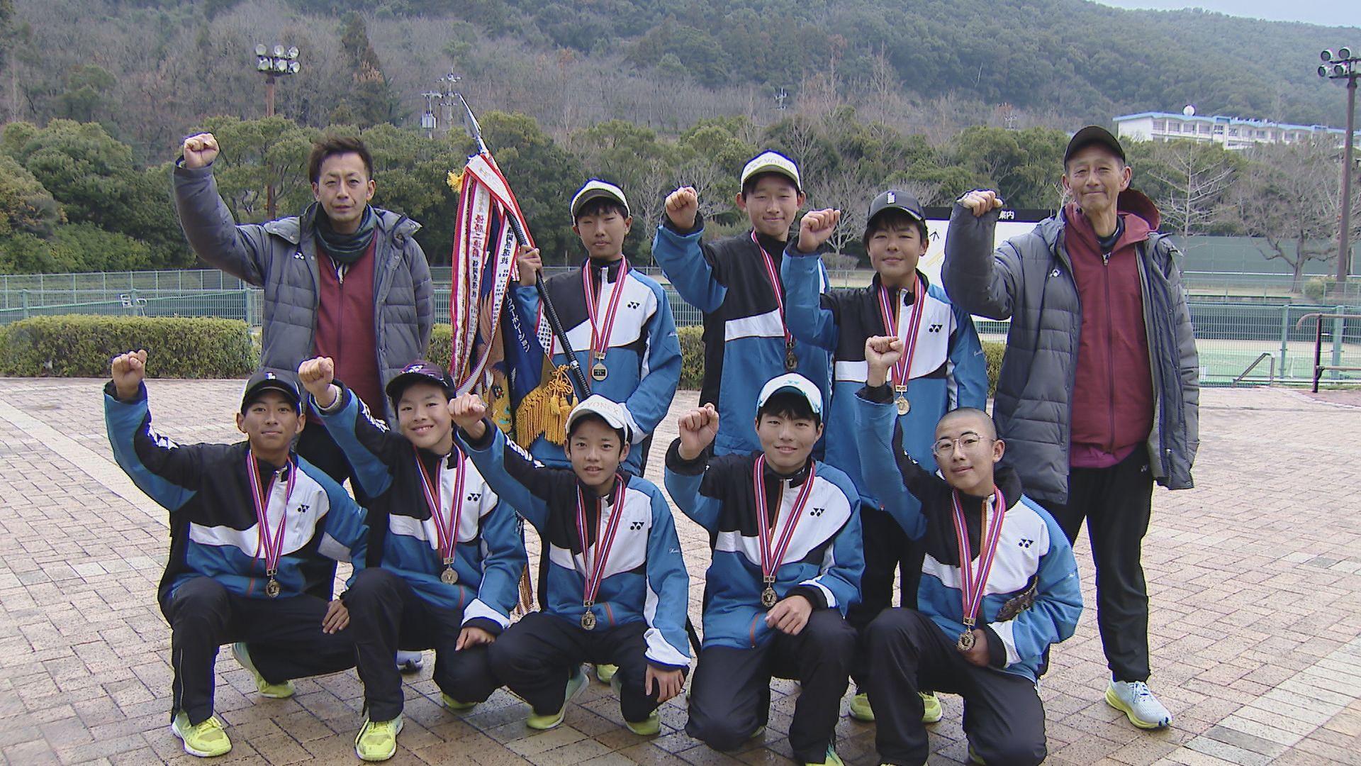 ソフトテニス九州地区中学校選抜で県勢が２連覇達成