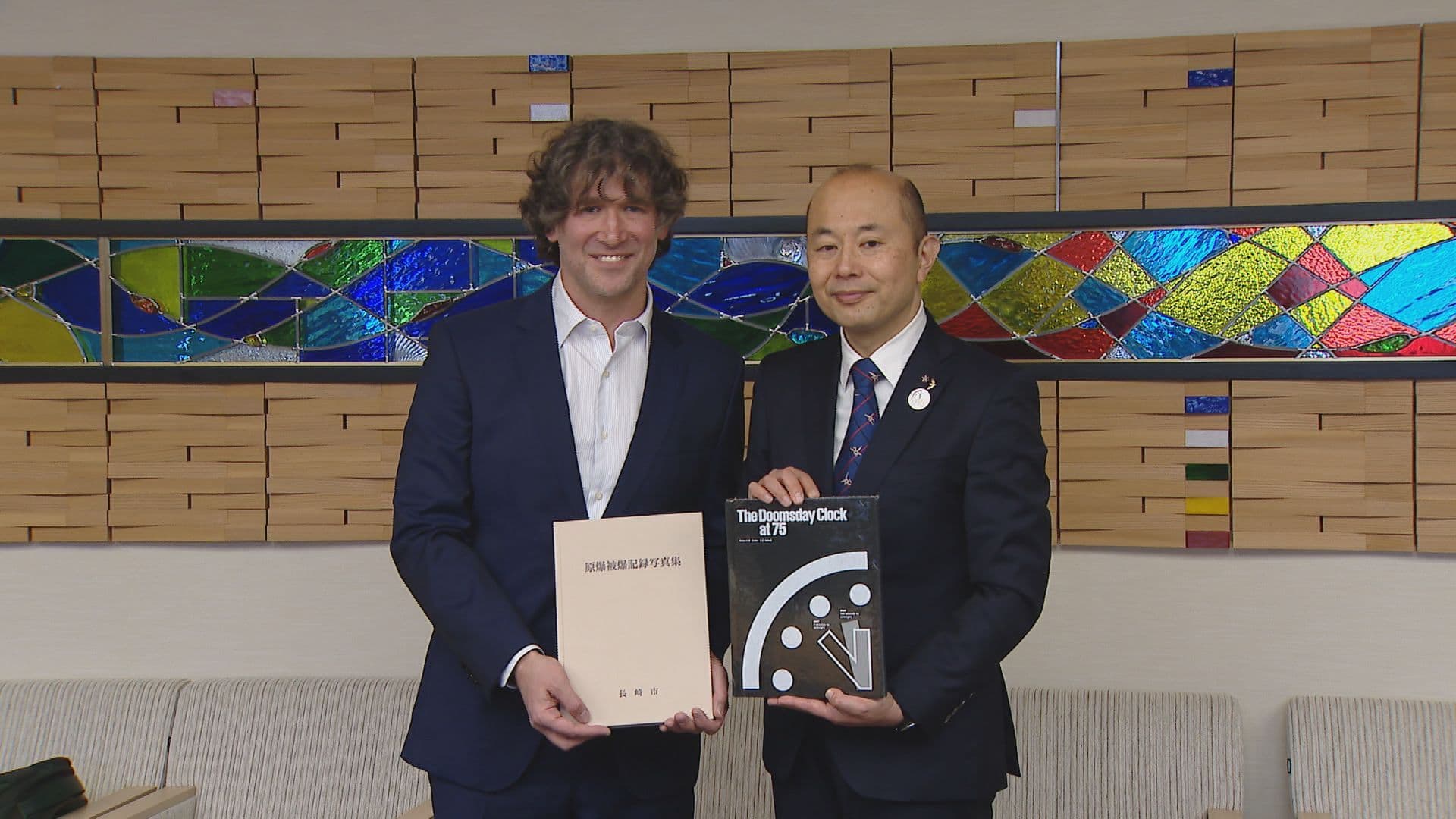 人類滅亡まで「残り85秒」“終末時計”の時刻決定を担う委員長が長崎市長と面会