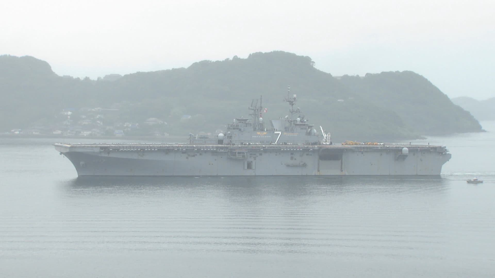 アメリカ海軍佐世保基地「トリポリ」中東派遣か 紛争地派遣は22年ぶり 4月の基地一般開放は中止