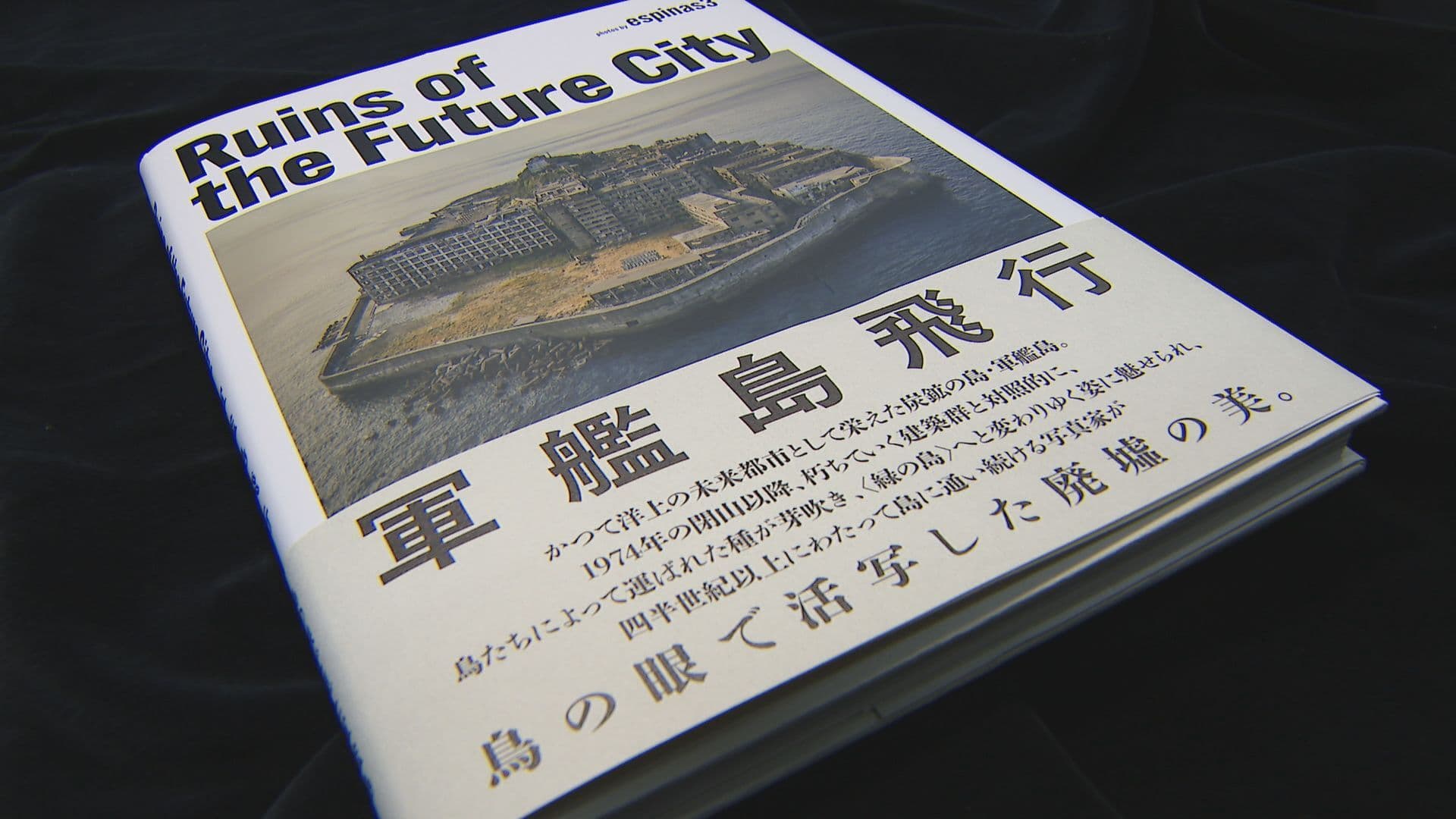 ドローンで撮影した軍艦島　立ち入り禁止区域を含む島内全域　１００万カットから厳選した１１６点