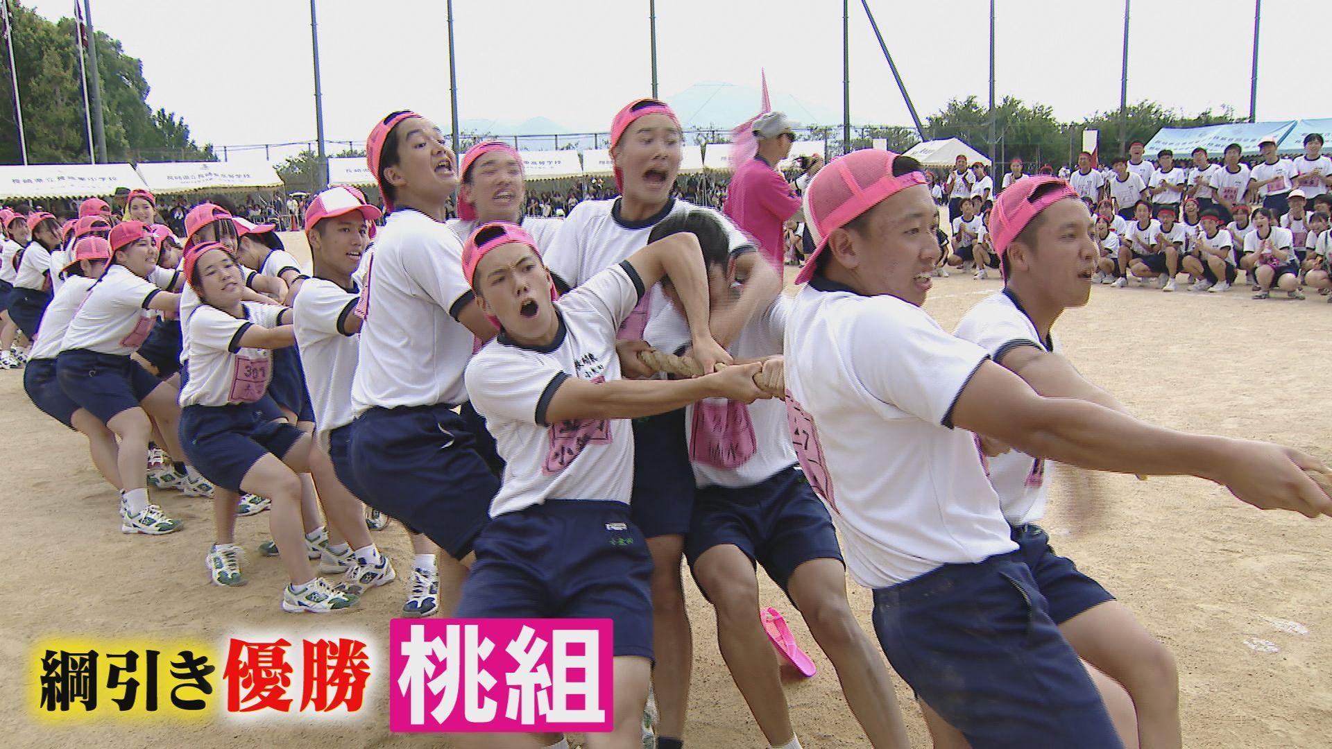 綱引き・桃