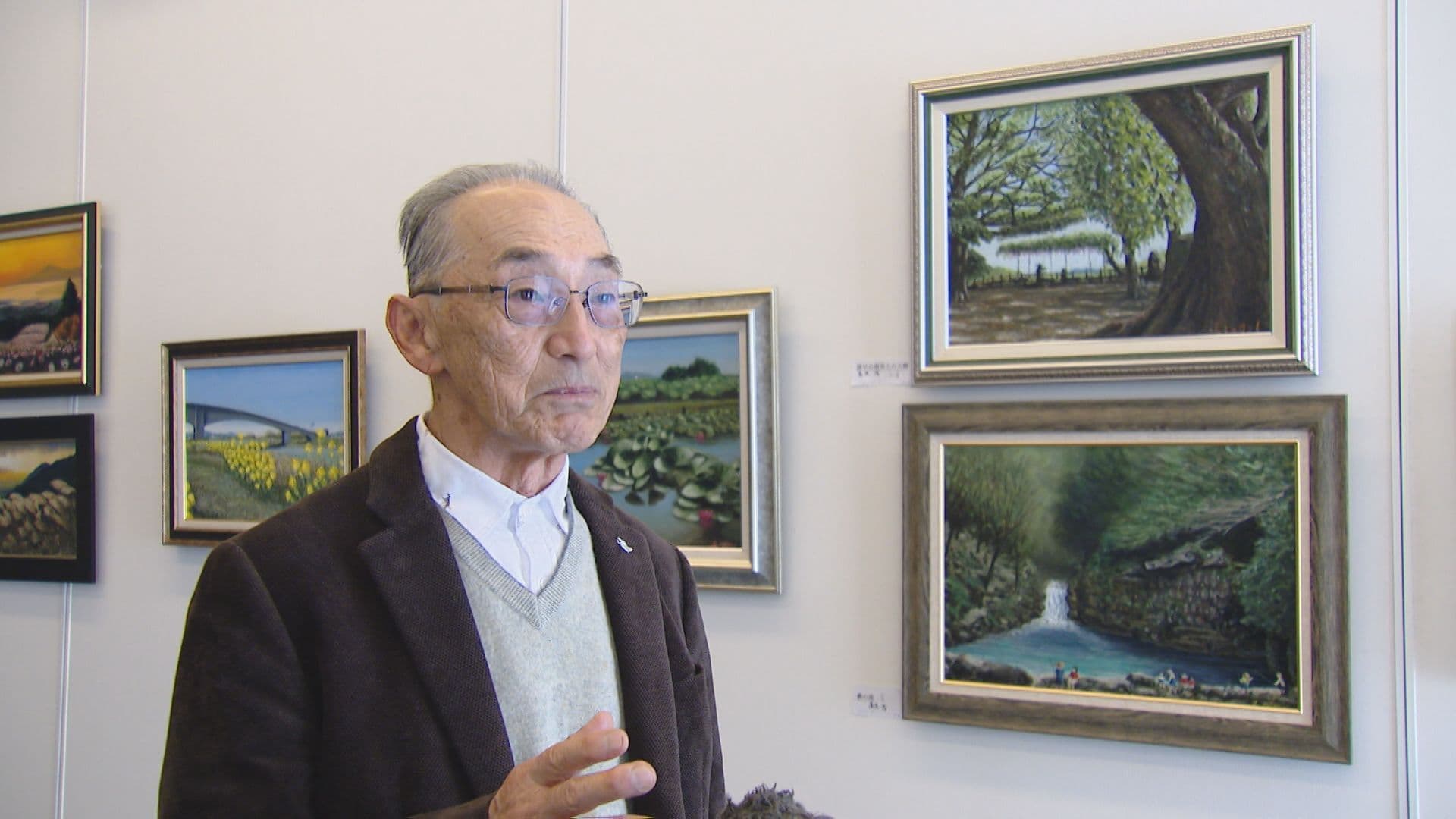 諫早市で美術塾作品展「EACH ONE」