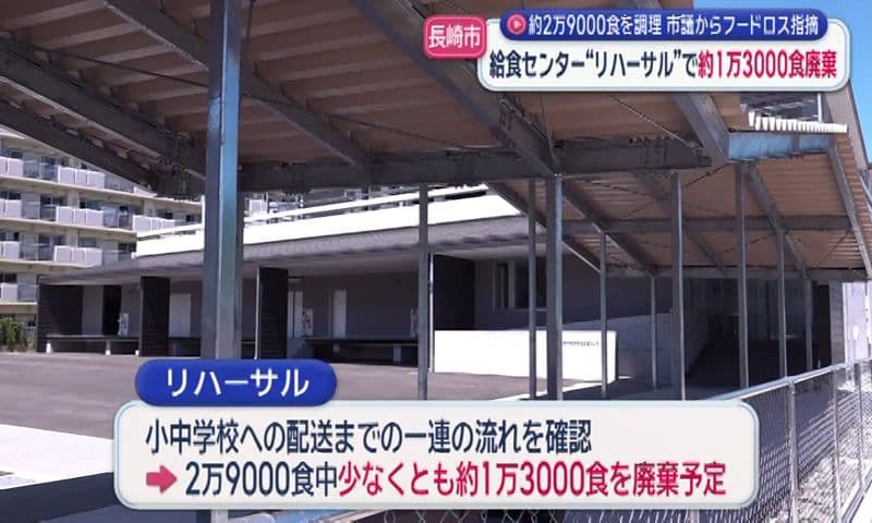 給食センター“リハーサル”約2万9000食のうち少なくとも約1万3000食廃棄を計画
