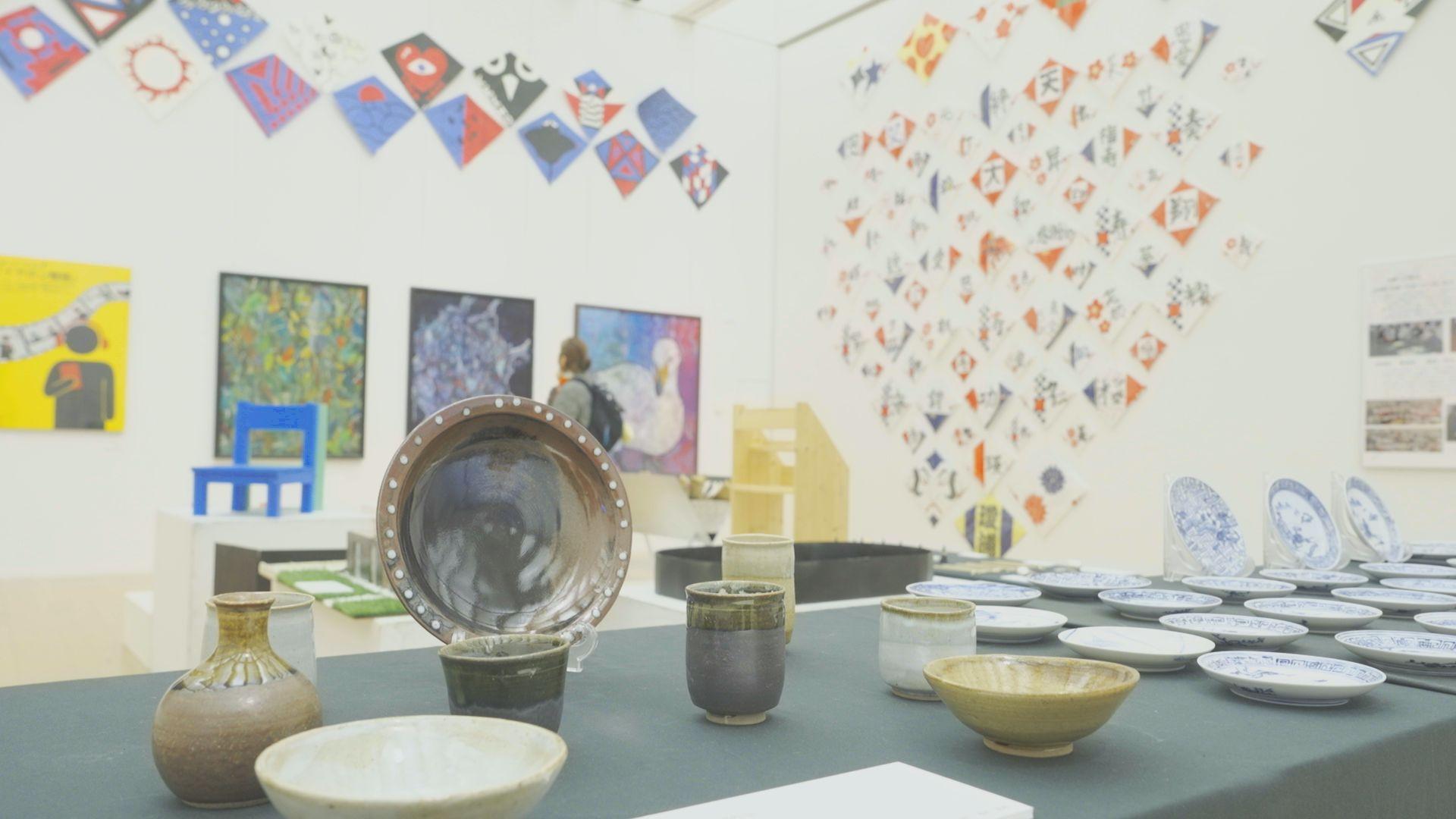 瓊浦高校生の力作約３００点がズラリ！地域の魅力発信｢けいほ展｣９日まで